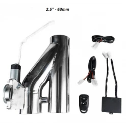 Clapet D'échappement 63mm Valve électrique - Télécommande -