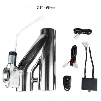 Clapet D'échappement 63mm Valve électrique - Télécommande - 3 Clapet D'échappement 63mm Valve électrique - Télécommande -