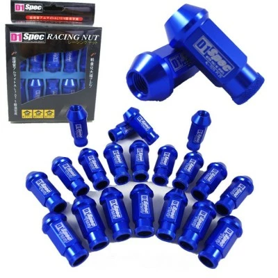 Ecrous De Roue Type D1 Spec M12x1.25 Ou M12x1.50 Nombreuses Couleurs Anodisées Disponibles! 5 Ecrous De Roue Type D1 Spec M12x1.25 Ou M12x1.50 Nombreuses Couleurs Anodisées Disponibles! – Image 3