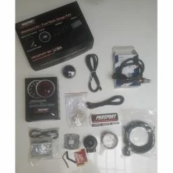 WIDEBAND Richesse Air Essence Prosport Manomètre 52mm - Sonde Bosch LSU 4.9 - AFR - Rétroéclairé Blanc -Pas Cher Turbo Peripherie Magasin manometre prosport richesse air essence 52mm avec sonde bosch lsu 49 afr retroeclaire blanc 2