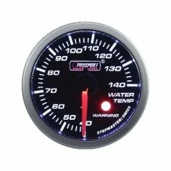 Température D'Eau Prosport Manomètre - 52 Mm - Blanc