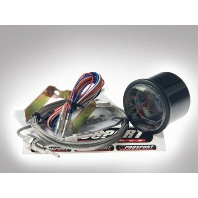 Température Gaz Echappement Prosport Manometre 52mm - EVO - EGT - Bleu/Rouge 4 Température Gaz Echappement Prosport Manometre 52mm - EVO - EGT - Bleu/Rouge – Image 2