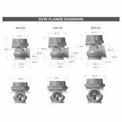 Wastegate Externe GARRETT GVW-45 10 Wastegate Externe GARRETT GVW-45 -Pas Cher Turbo Peripherie Magasin wastegate externe tial 38mm couleur 2