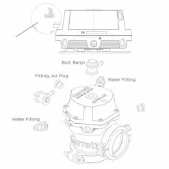 Wastegate Externe GARRETT GVW-45 12 Wastegate Externe GARRETT GVW-45 -Pas Cher Turbo Peripherie Magasin wastegate externe tial 38mm couleur 4